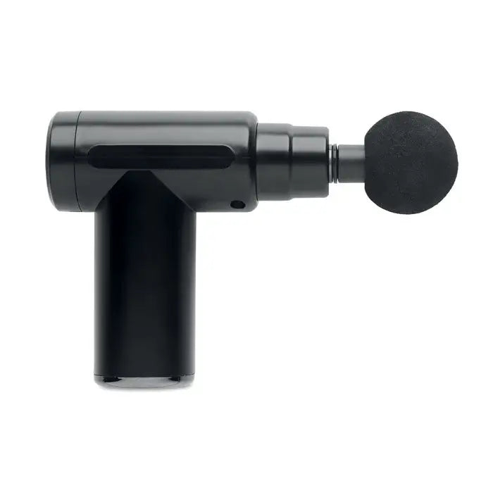 Articol de masaj muscular negru cu cap spherical texturat pentru relaxare si recuperare musculare