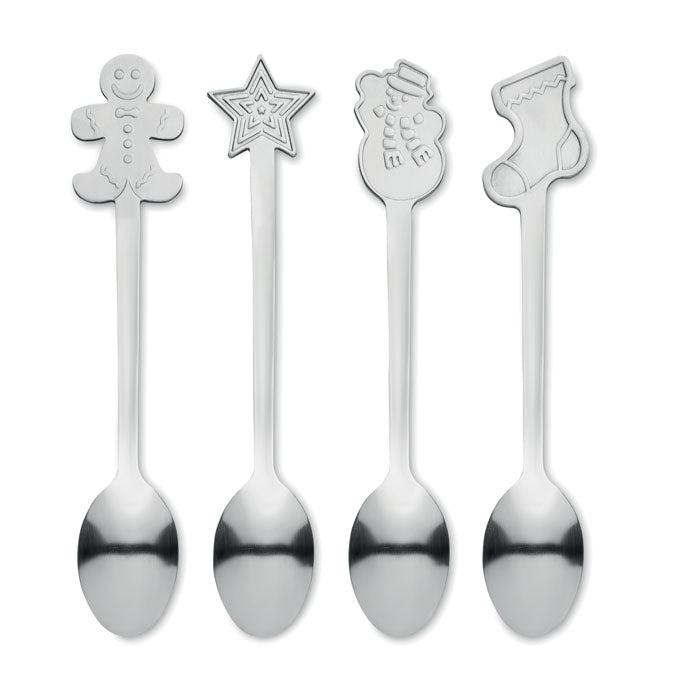 Set 4 lingurite de Craciun