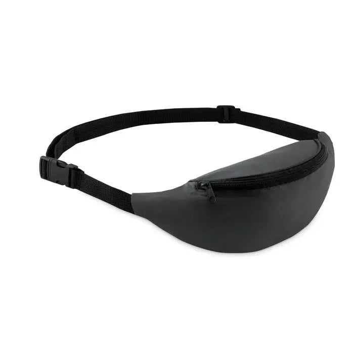 Geanta din poliester 210d neagra nylon cu buzunar cu fermoar si bretea ajustabila