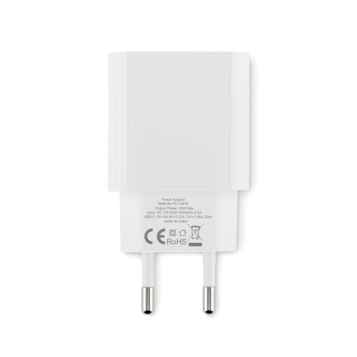 incarcator USB 2 porturi 20W mufa UE