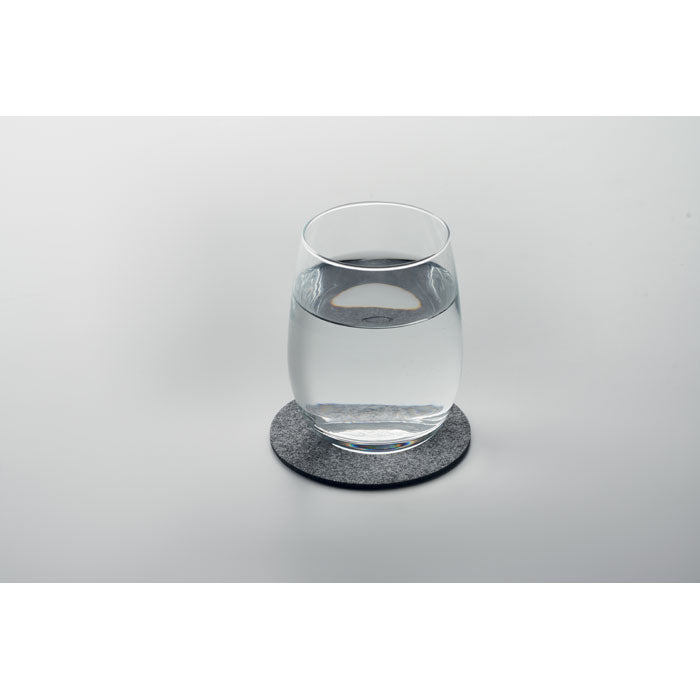 Coaster rotund din fetru RPET