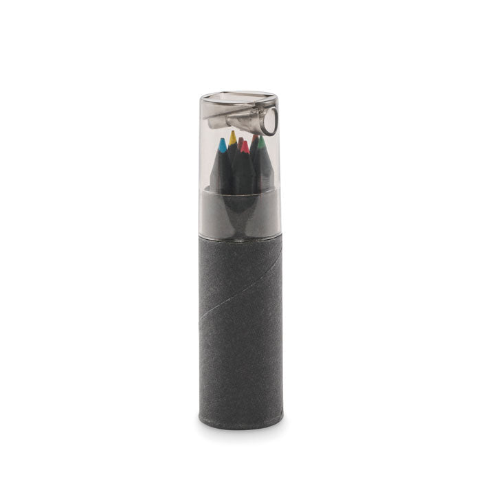 6 creioane negre de colorat