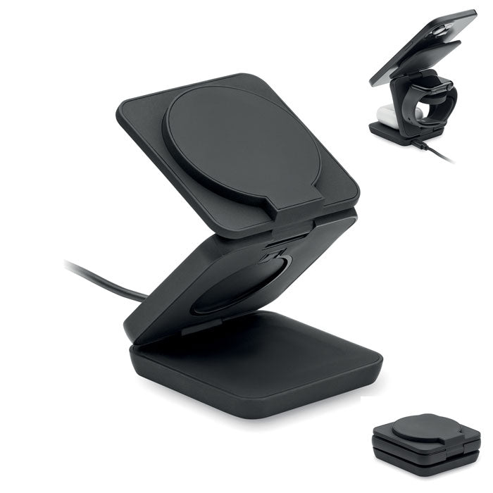 Statie de incarcare pliabila 3 in 1
