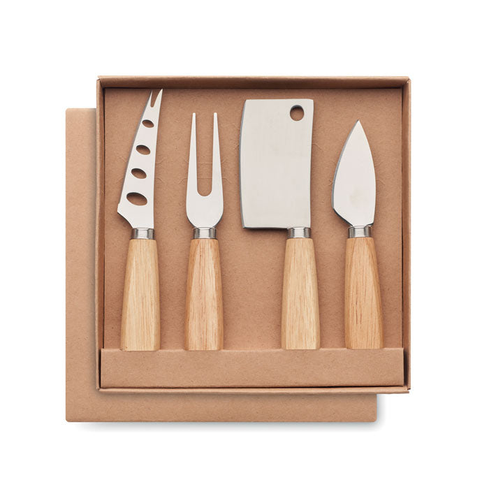 Set 4 cutite pentru branza
