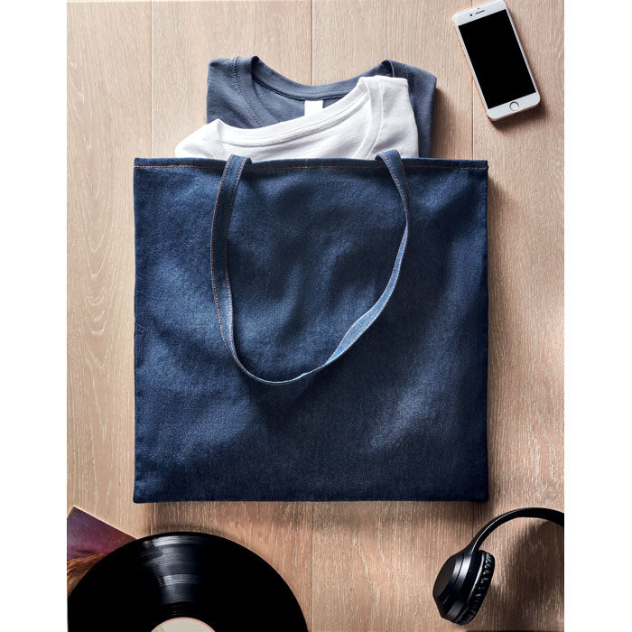 Geanta de cumparaturi din denim reciclat