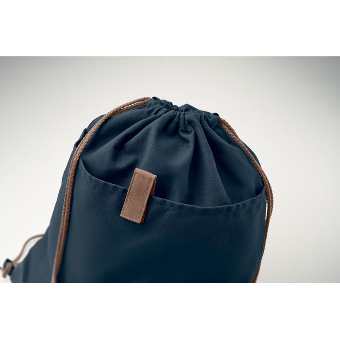 Geanta din bumbac reciclat cu snur