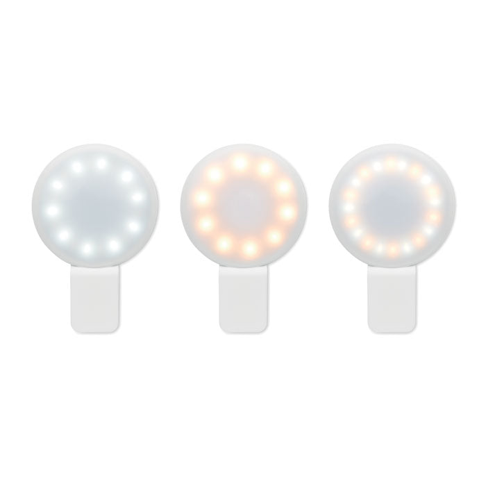 Lumina LED pentru selfie cu clips-on