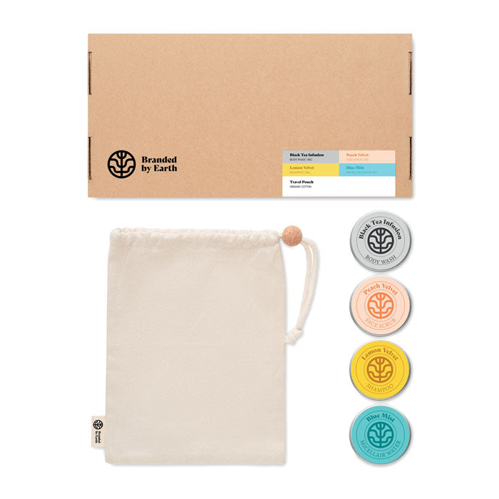 Set cadou vegan de calatorie