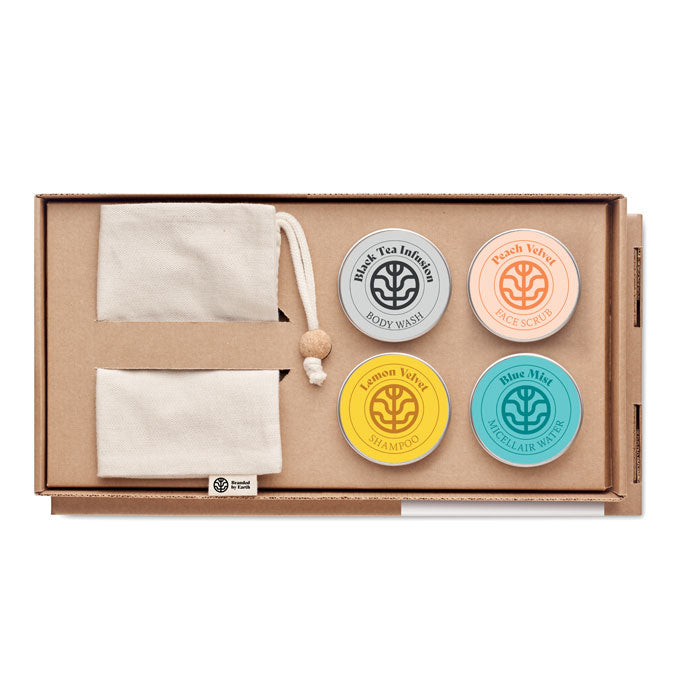 Set cadou vegan de calatorie