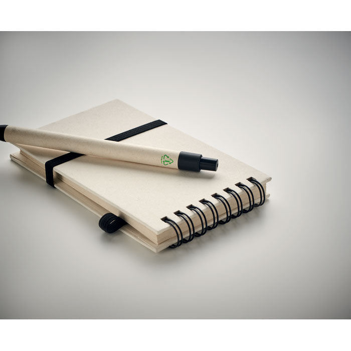Set caiet de carton cu lapte A6