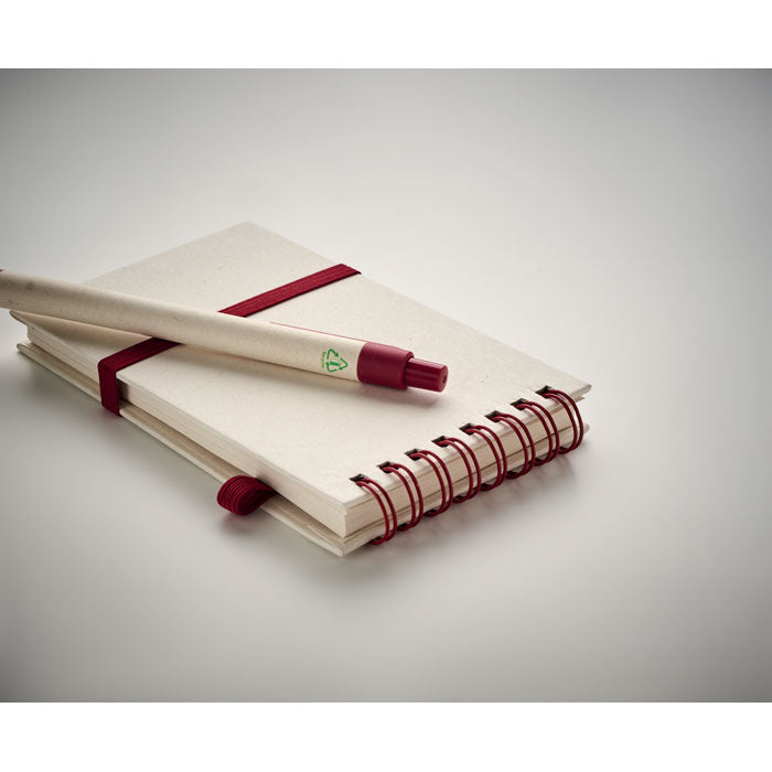Set caiet de carton cu lapte A6