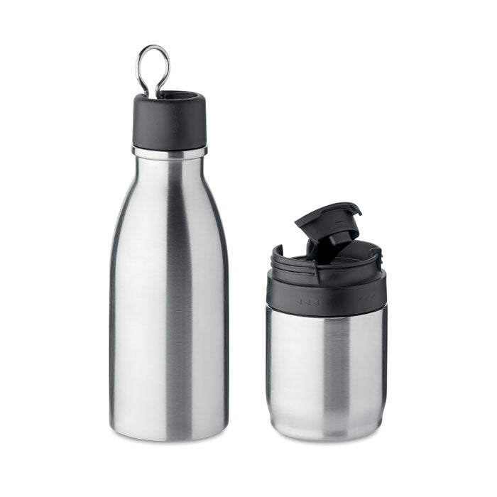 Sticla 2 in 1 cu perete dublu de 500 ml
