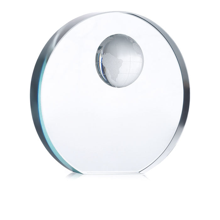 Trofeu glob de sticla