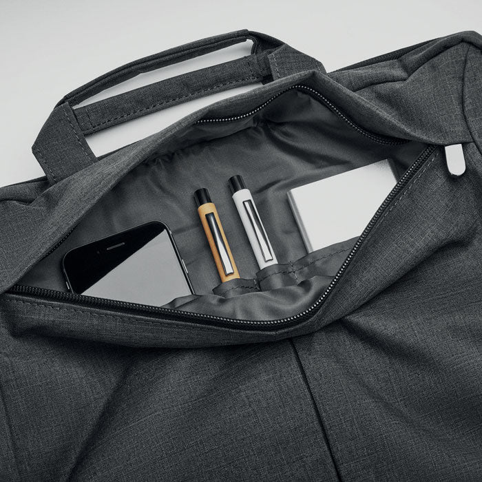 Geanta laptop in 2 tonuri 360d