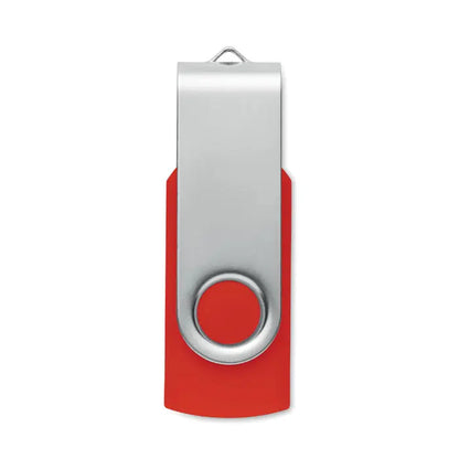Red și argintiu usb flash 16 gb tip c mo1401 cu design modern și rotativ usb 3.0