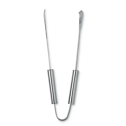 Set de 3 unelte pentru gratar cu carcasa de aluminiu incluzand explorator dentar din otel inoxidabil argintiu cu varf curbat