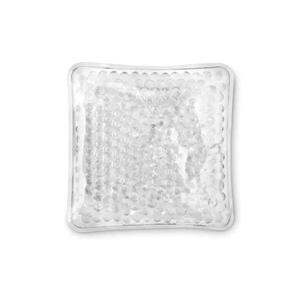 Ambalaj cald si rece gel transparent patrat cu suprafata texturata si carcasă plastic transparentă