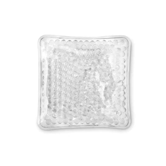 Ambalaj cald si rece gel transparent patrat cu suprafata texturata si carcasă plastic transparentă