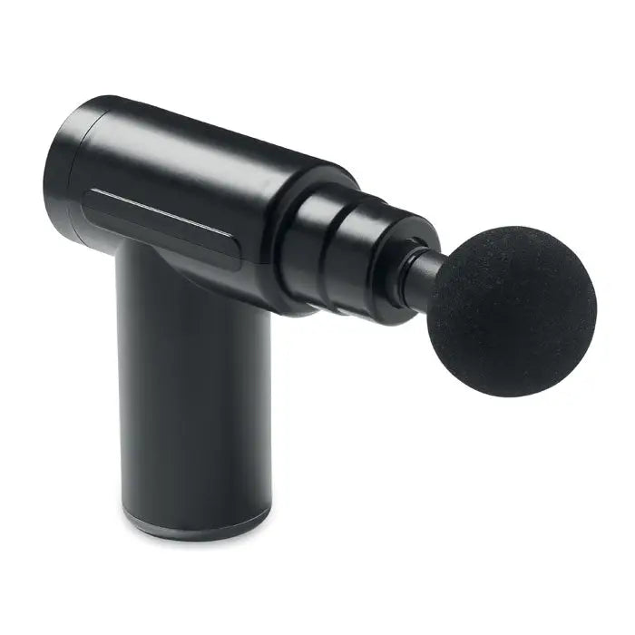 Articol de masaj muscular negru cu cap de spuma texturata pentru relaxarea muschilor