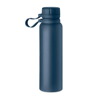 Balon cu perete dublu 780 ml albastru închis izolat cu capac înfiletabil și buclă de transport integrată