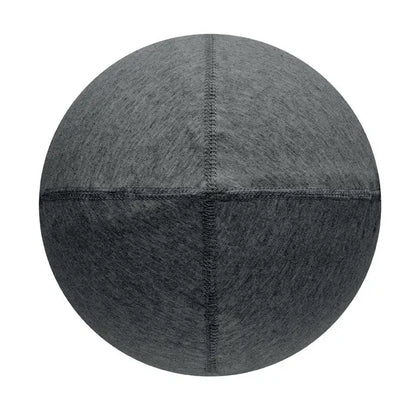 Beanie unisex din bumbac cu design kippah gri închis melanj și cusături vizibile la cusături