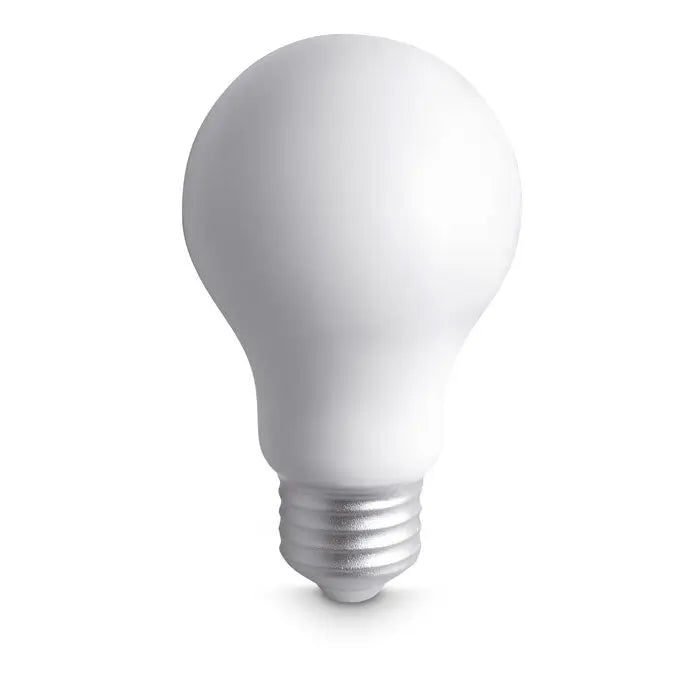 Bec pu antistres bec incandescent alb mat cu soclu metalic pentru reducerea stresului