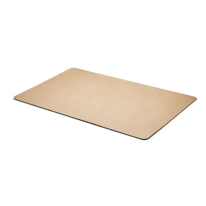 Beige bloc de birou mare din hartie reciclata cu suprafata neteda si textura usoara cu colturi rotunjite