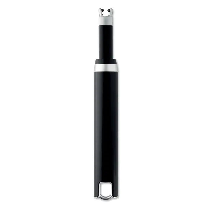 Briheta usb mare electrică neagră și argintie cu design cilindric elegant din metal