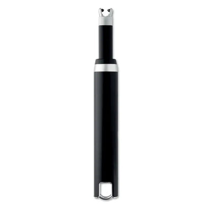Briheta usb mare electrică neagră și argintie cu design cilindric elegant din metal