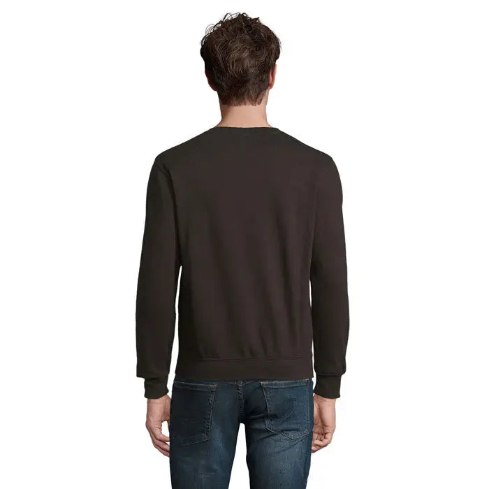 Pulover unisex negru columbia cu mâneci lungi și decolteu rotund din material confortabil