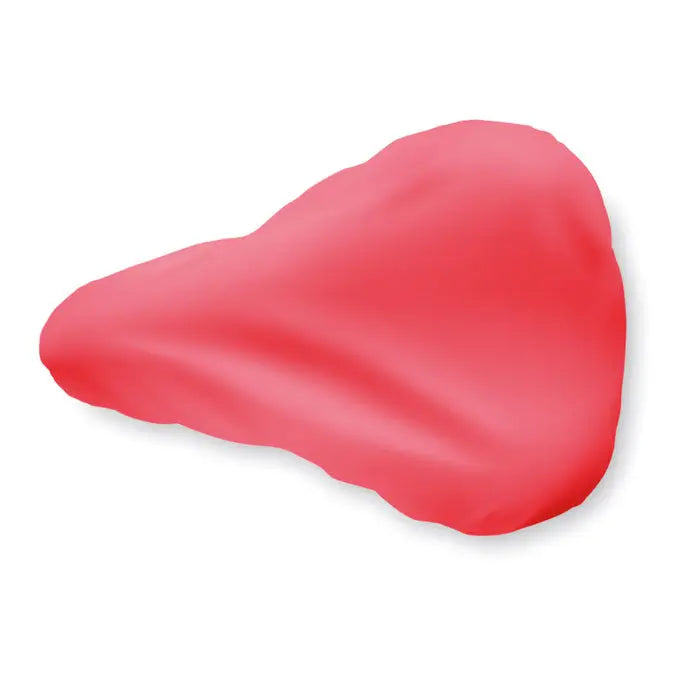 Capac pentru sa din material texturat moale si culoare coral vibranta pentru bicicleta