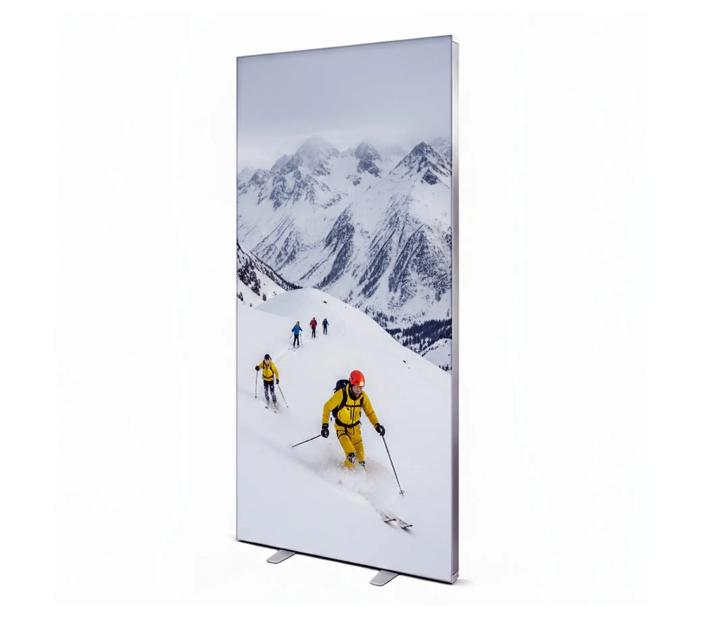 Caseta luminoasa LED de interior dimensiune 0.85x2m pentru showroom si magazine