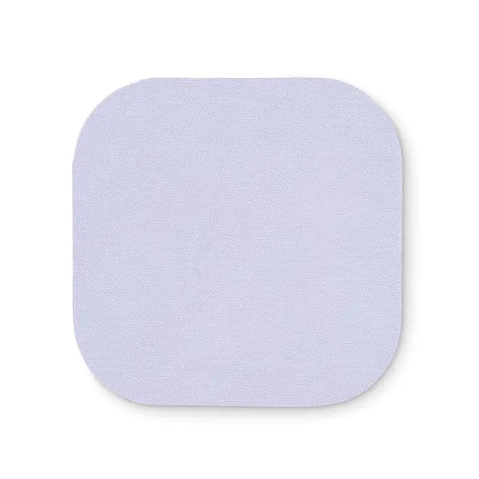 Coaster de sublimare mousepad moale pătrat lavandă cu colțuri rotunjite și textură subtilă țesută