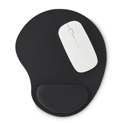 Covoraș de mouse ergonomic negru din eva cu suport gel pentru încheietură integrat pentru confort sporit