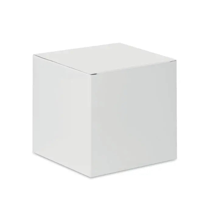 Cutie cadou de sublimare pentru cani alba din carton alba in forma de cub pentru ambalare cadouri