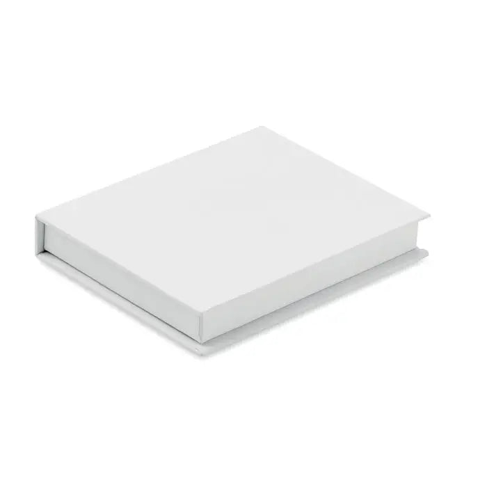 Carte cu copertă albă mată, hardcover, design minimalist pentru cutie de card cadou