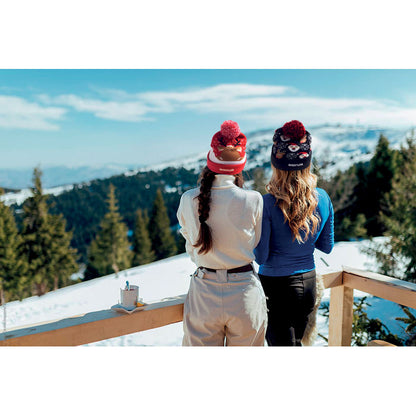 Craciun tricotat beanie LED