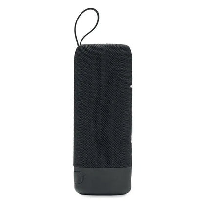 Difuzor rezistent la apa 2x5 ipx4 negru cu textura, maner de prindere si baza cu finisaj mat din material textil