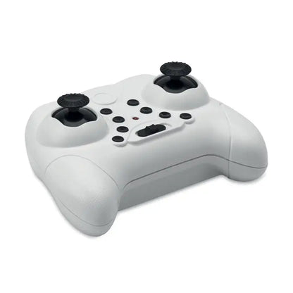Controler google stadia alb cu joystickuri si butoane negre pentru drona pliabila wifi
