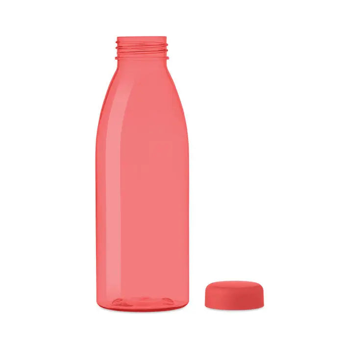 Flacon rpet 500ml sticla de apă din plastic coral translucid cu capac filetat asortat