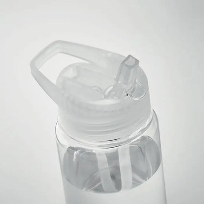 Flacon tritan renew 650 ml sticlă transparentă din plastic cu capac transparent cu mâner integrat și orificiu de băut