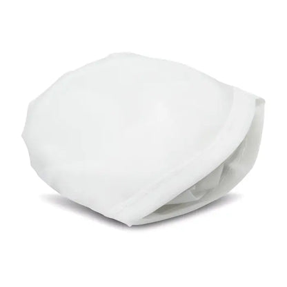 Frisbee pliabil în husă cu capac de duș alb moale din material neted și elastic pe margine