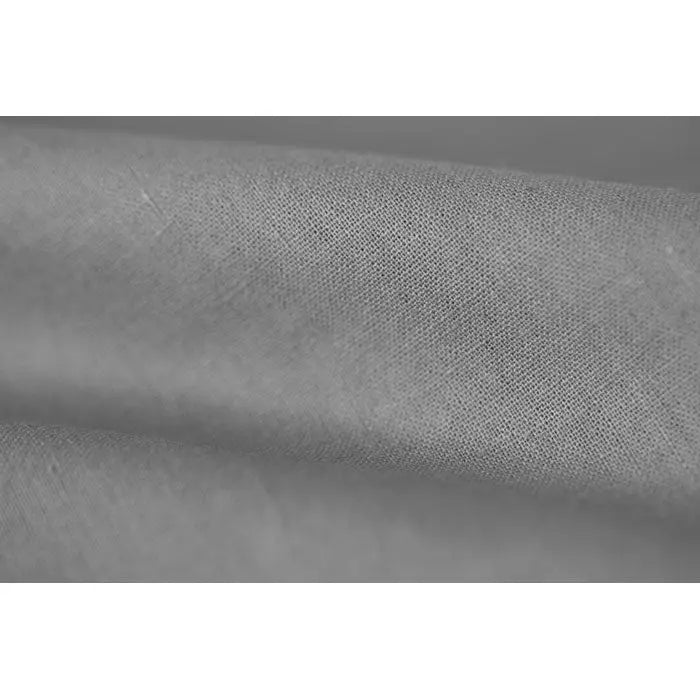 Geanta de cumparaturi din bumbac de 140 gr m² in nuanta gri deschis cu textura subtila si tesatura naturala