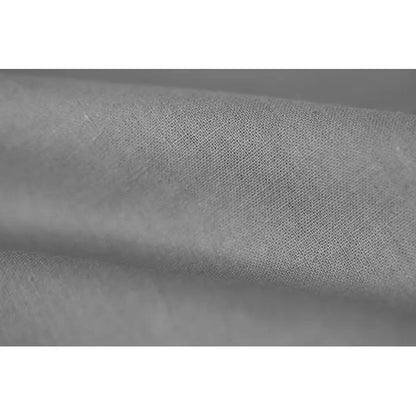 Geanta de cumparaturi din bumbac de 140 gr m² in nuanta gri deschis cu textura subtila si tesatura naturala
