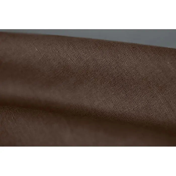 Geanta de cumparaturi din bumbac 140 gr/m² cu tesatura maro pamantie si textura subtila impletita