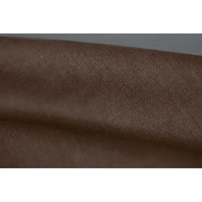 Geanta de cumparaturi din bumbac 140 gr/m² cu tesatura maro pamantie si textura subtila impletita