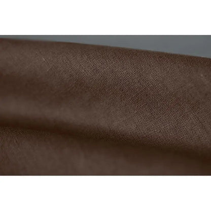 Geanta de cumparaturi din bumbac de 180 gr m² cu tesatura maro din in si textura subtila