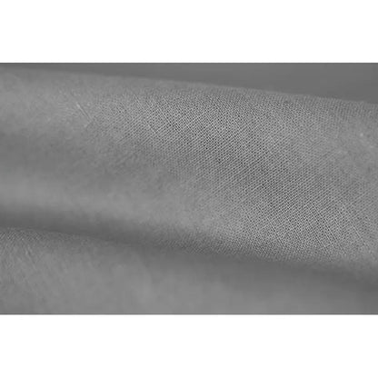 Geanta de cumparaturi din bumbac de 180 gr m² cu tesatura de in gri deschis si textura naturala usoara