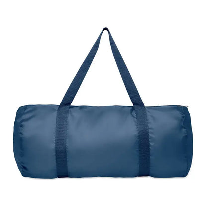 Geanta duffle 190t rpet 20l bleumarin cu manere din material intarit si forma cilindrica