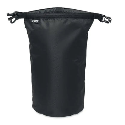 Geanta impermeabila neagra din rpet 210t cu inchidere tip roll-top si bretele reglabilе de 5l